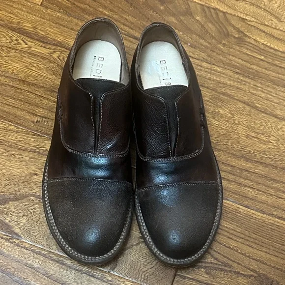 BED|STU Women’s Rose Dark Brown Leather Loafers - Picture 2 of 16